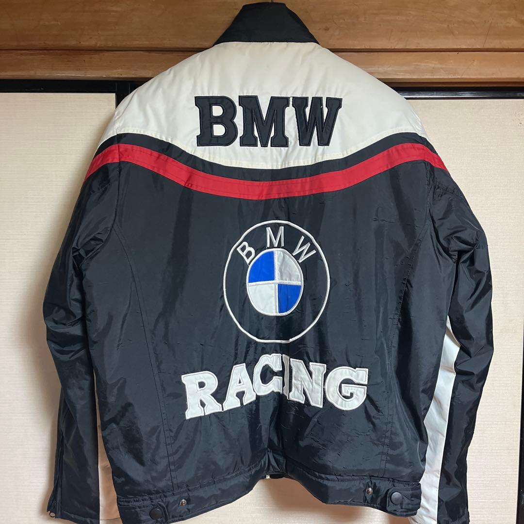 BMW RACING ジャケット 黒/白/赤