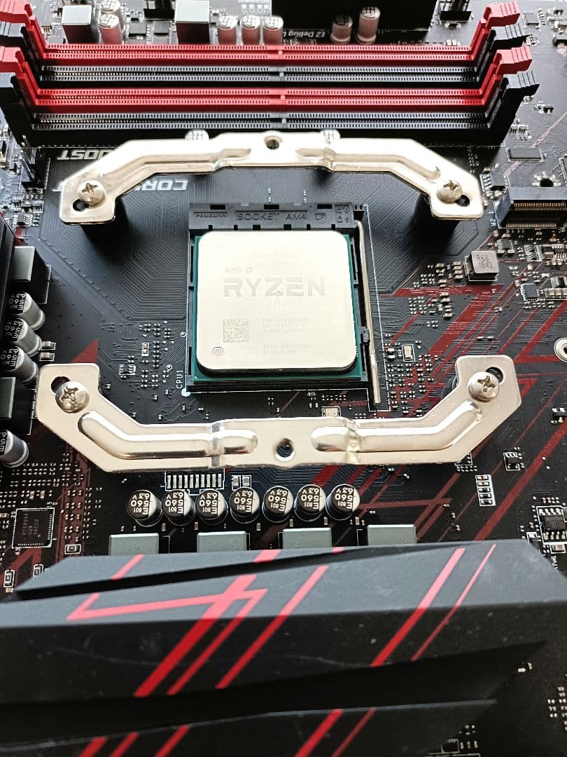 【動作確済】Ryzen7 5700X+MSI B450+虎徹MarkIIセット