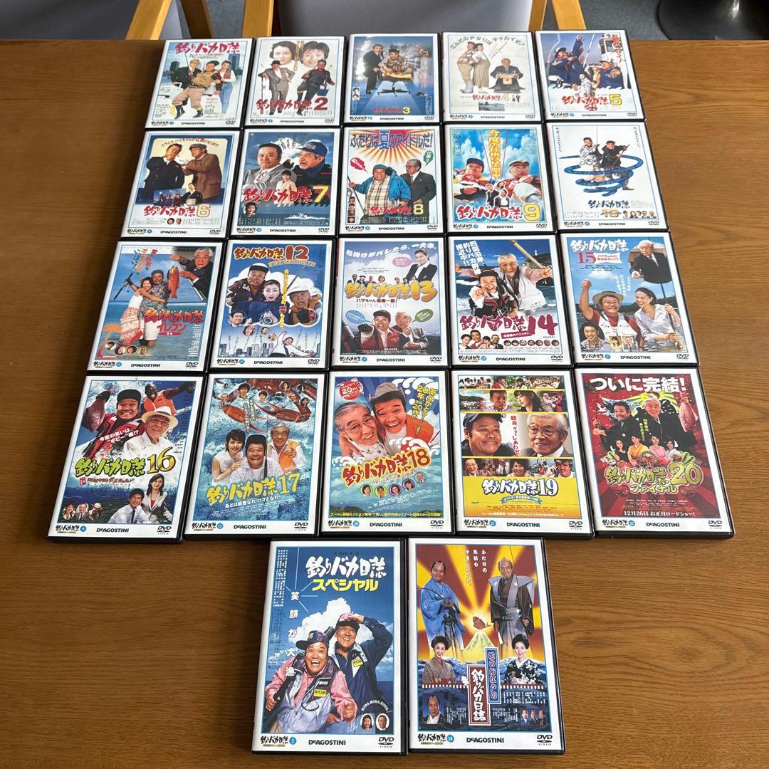 く*ら様 釣りバカ日誌 DeAGOSTINI 映画DVDコレクション 【全22巻