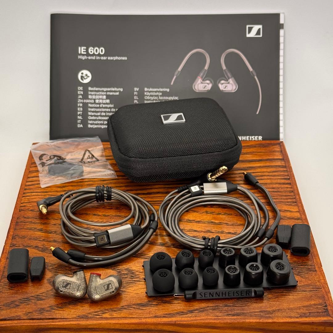 Sennheiser IE 600 ハイエンド 有線イヤホン 付属品完備 正規品