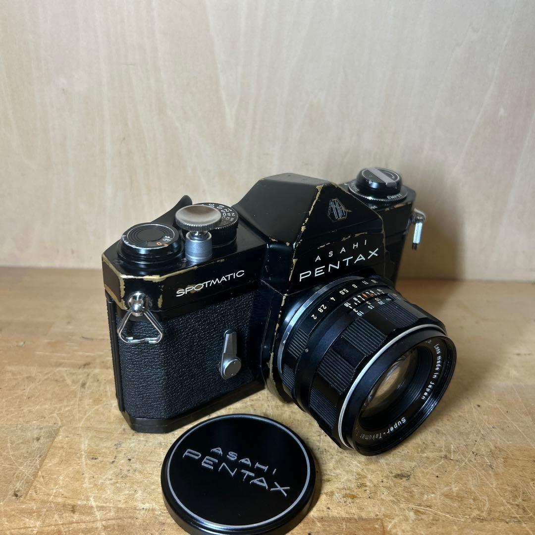 Pentax SP +Super Takumar 55 f2.0 完動品