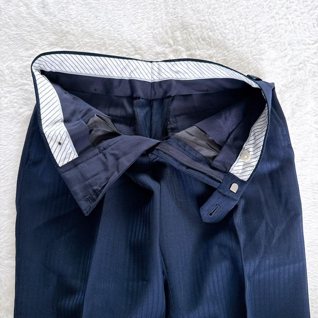 【PERSON'S FOR MEN】3ピース スーツ ネイビー YA4サイズ