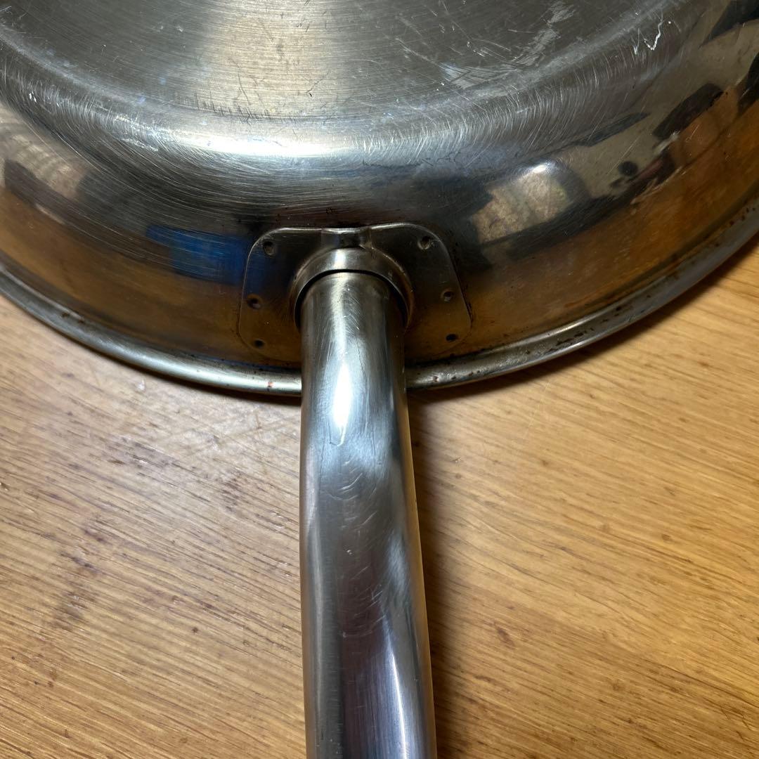 入手困難】スプリング社　Spring社　フライパン30cm ステンレス5層