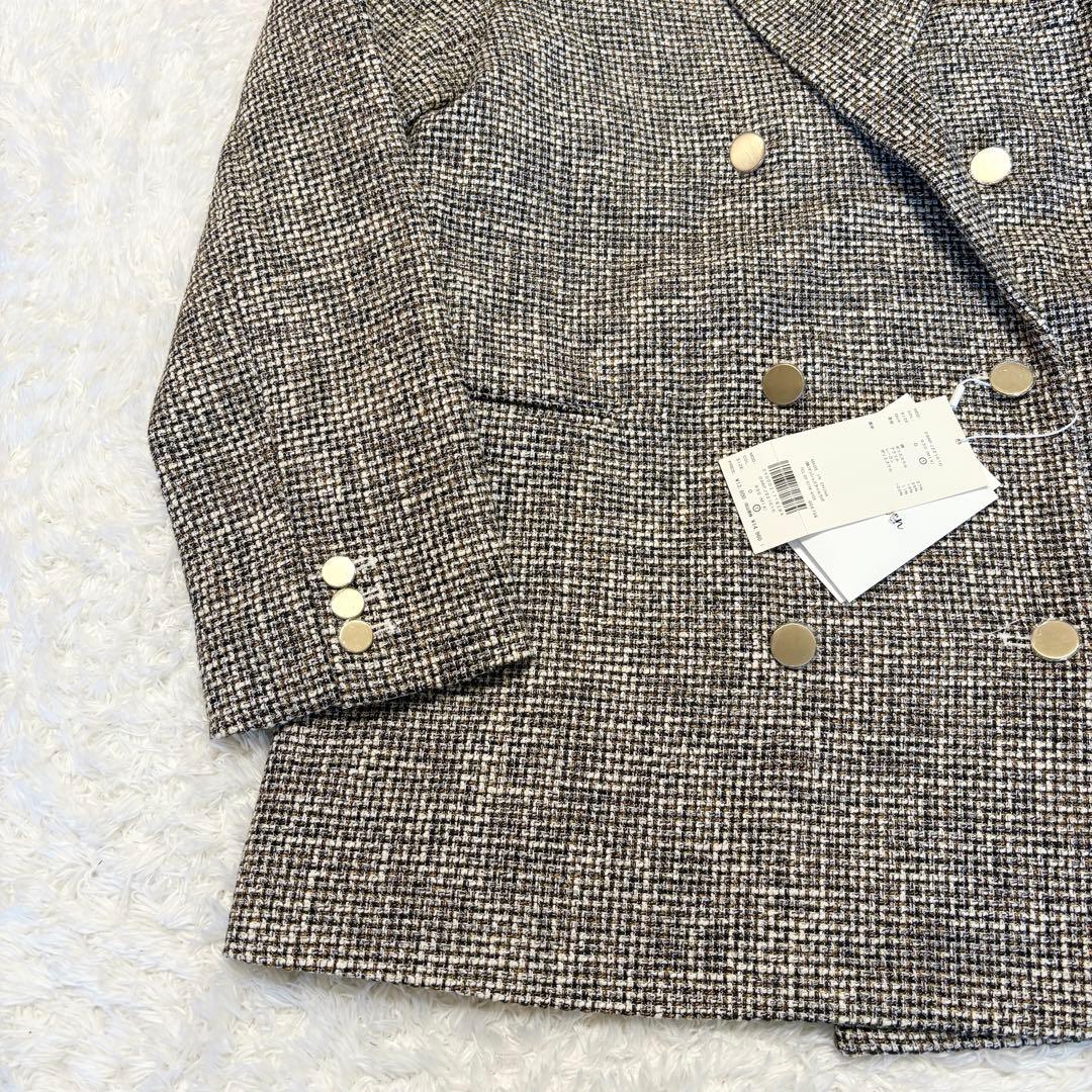 【タグ付き】ミラオーウェン　テーラードジャケット　ツイード　ジャケット