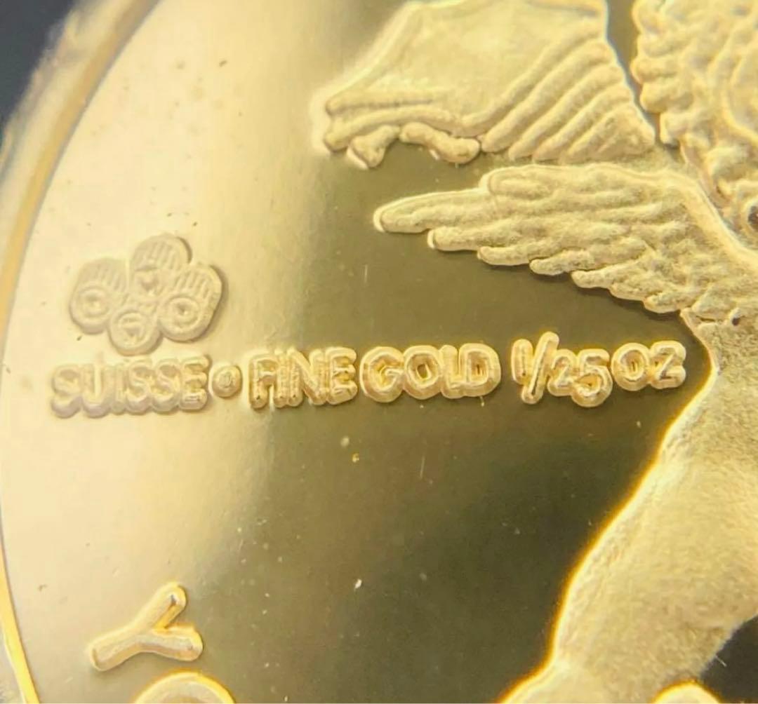 K24ネックレストップ K18枠 ツバル ペンダントトップ