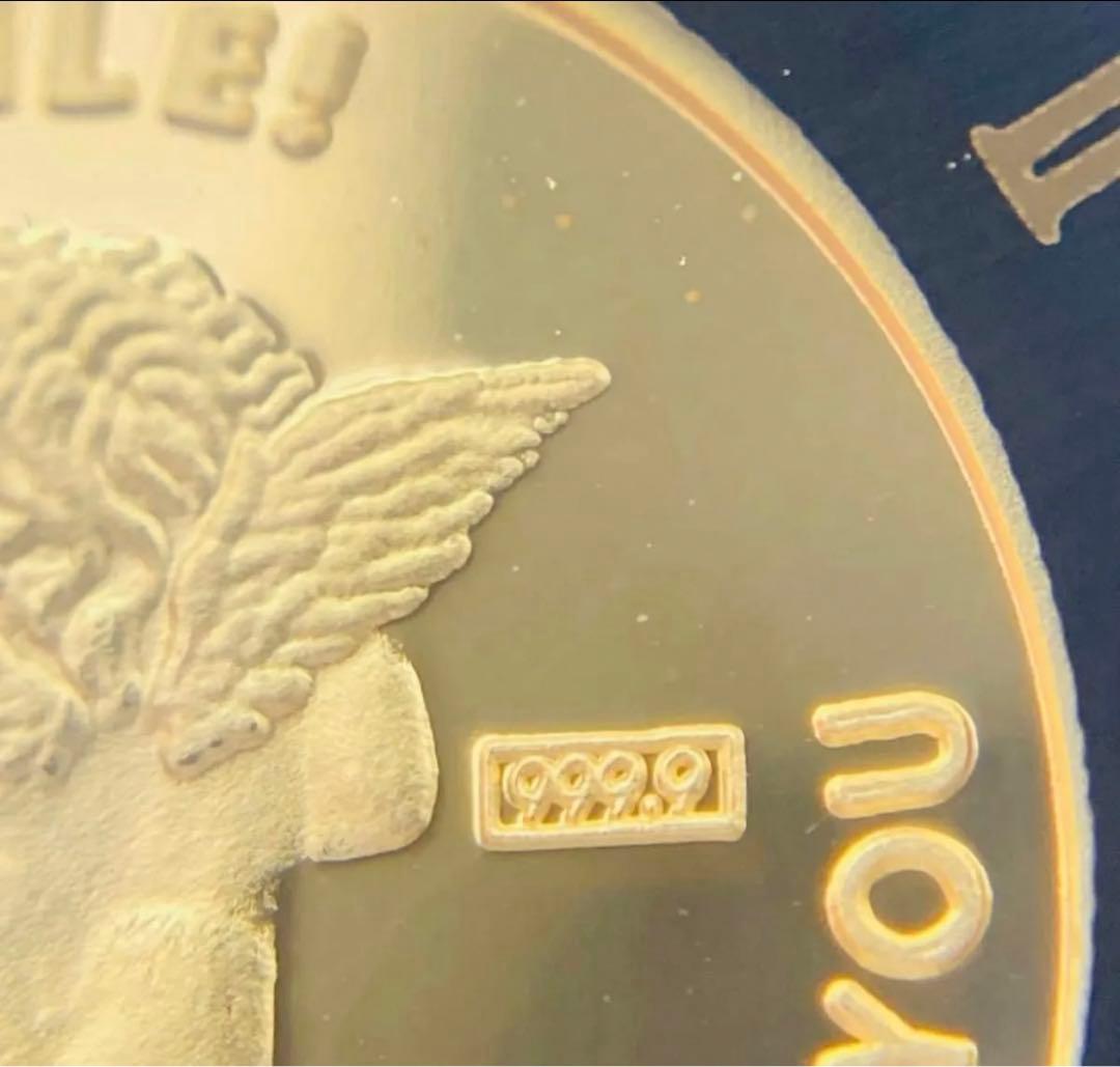 K24ネックレストップ K18枠 ツバル ペンダントトップ