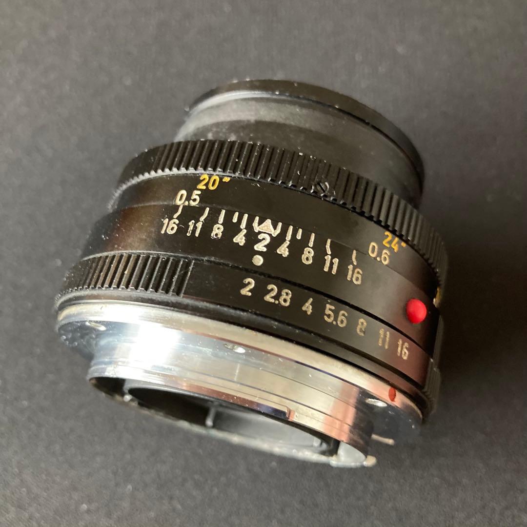 Leica ズミクロンR 50mm F2 3-CAM ライカ SUMMICRON