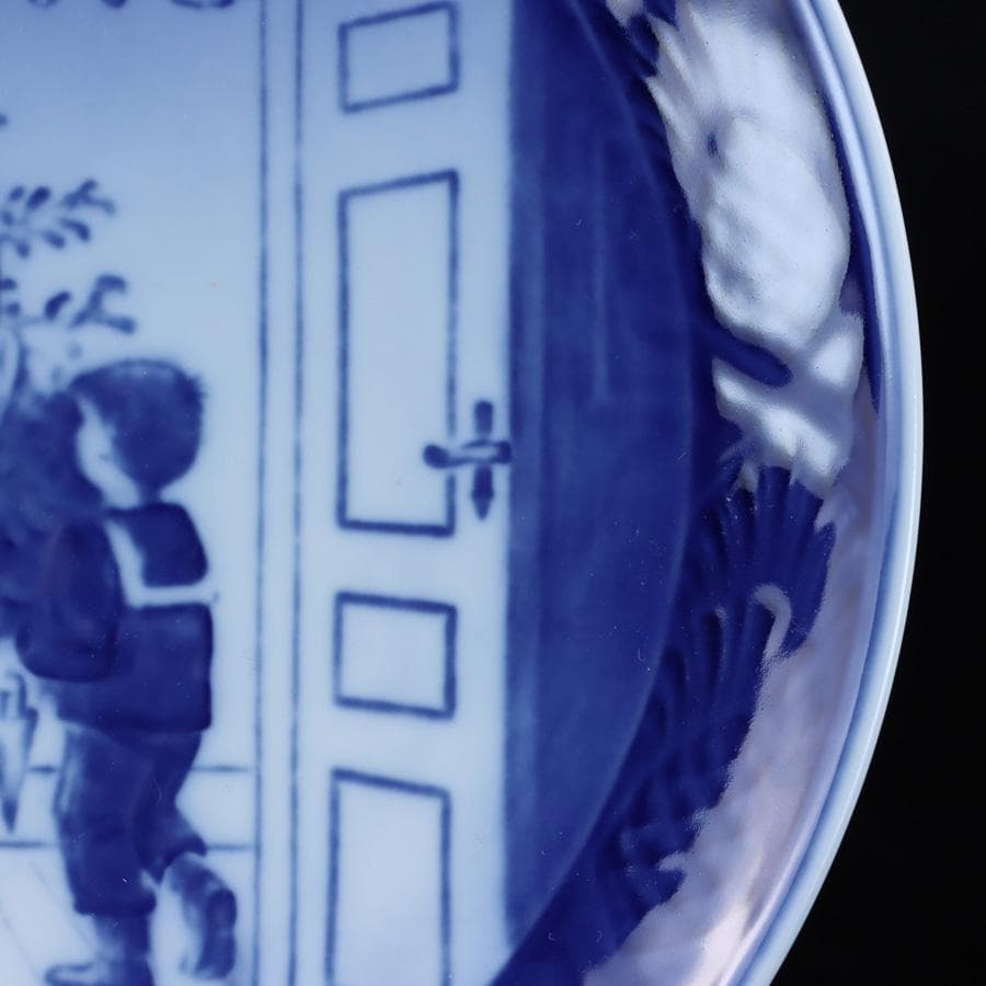 Y2549-34 ロイヤルコペンハーゲン イヤープレート 3枚セット