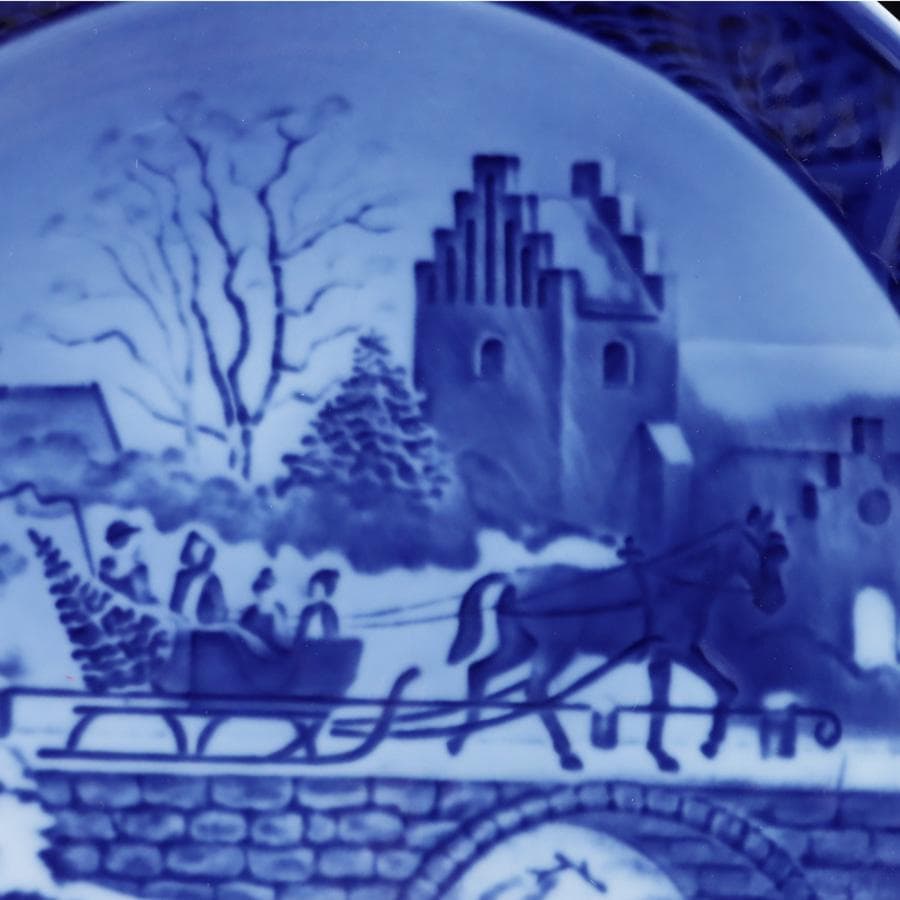 Y2549-34 ロイヤルコペンハーゲン イヤープレート 3枚セット