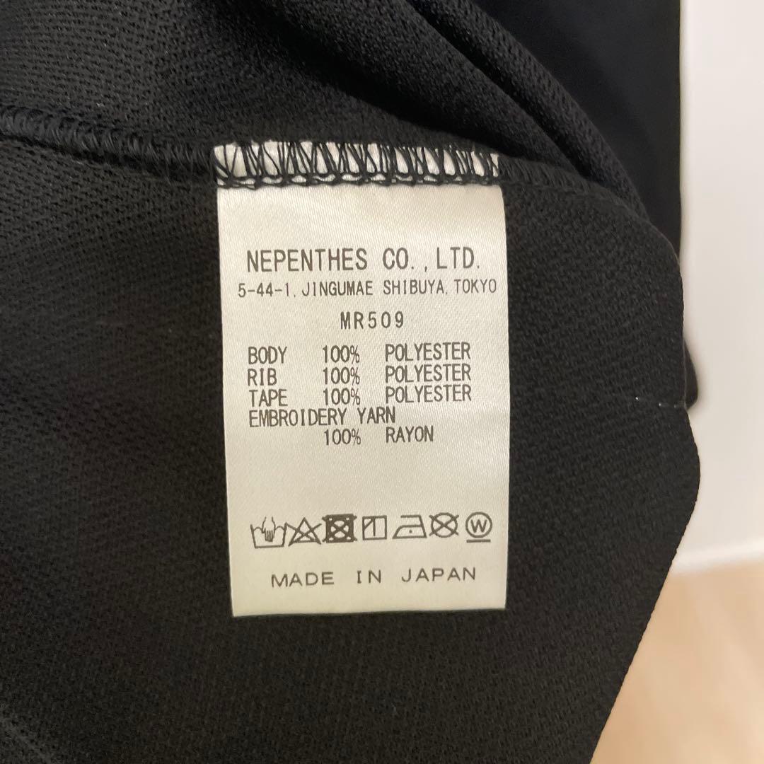 ブラック　ホワイト　needles トラックジャケット　　トラックパンツ