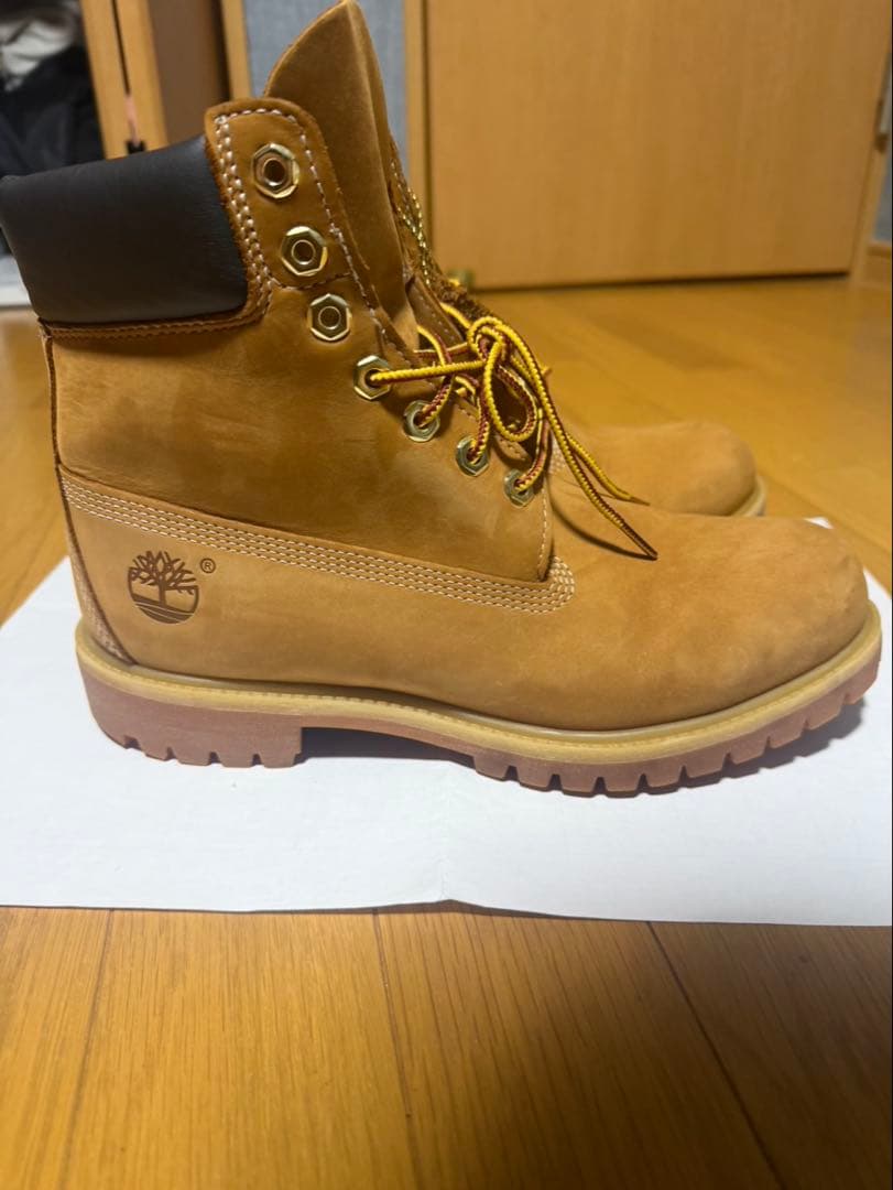 は*る様 Timberland ブラウンプレミアム 9wハイカットブーツ
