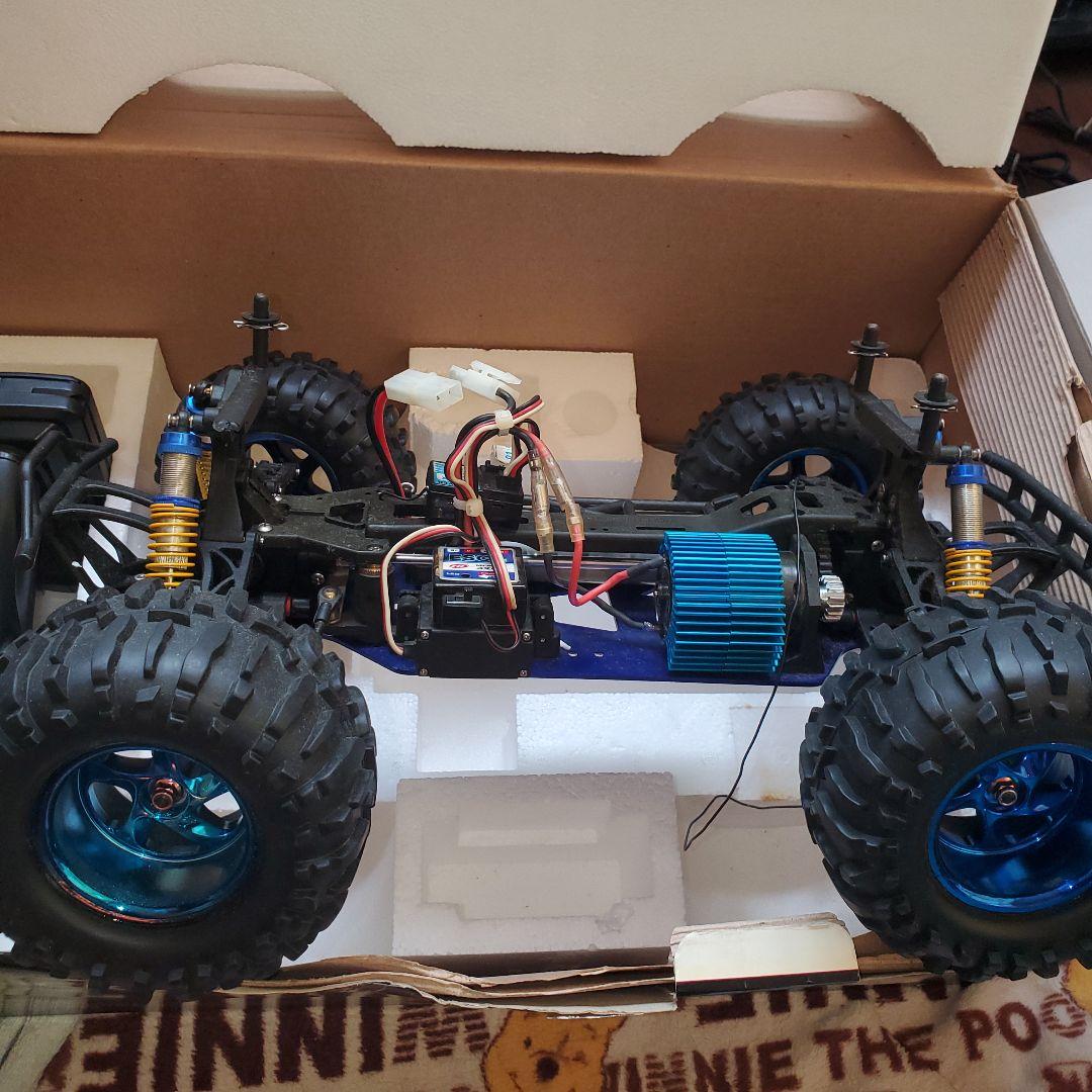 1/10 4WD モンスタートラック　ラジコン　田宮充電器　セット
