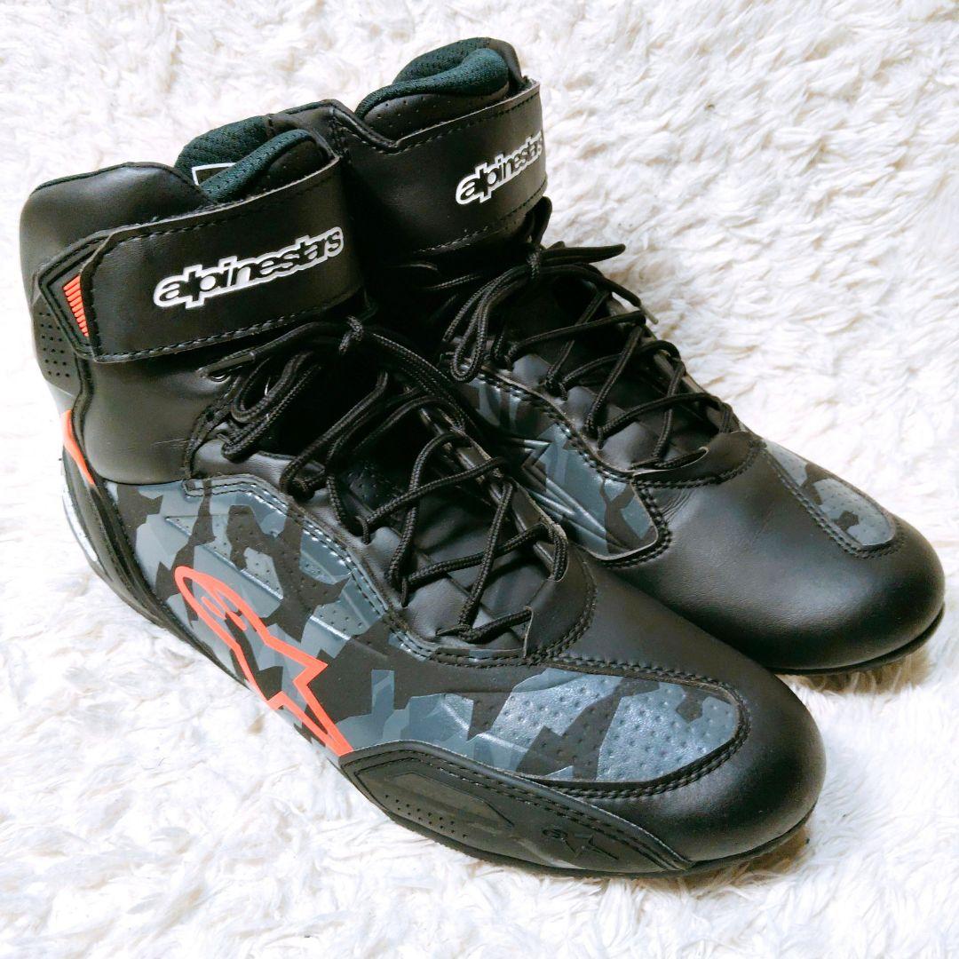 美品 アルパインスターズ ライディングシューズ バイクシューズ 29.0cm相当