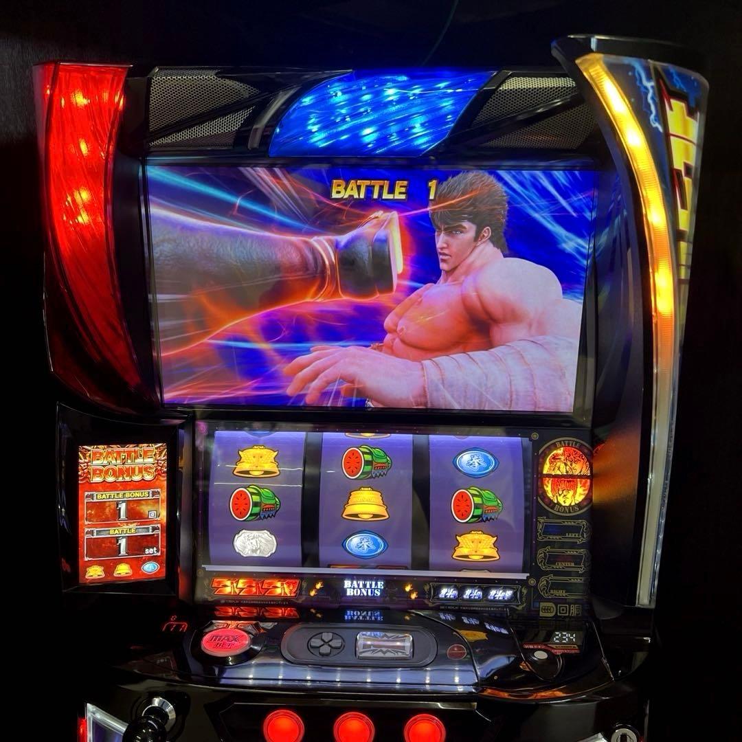 スマスロ「北斗の拳」拳王パネル　送料無料　パチスロ実機