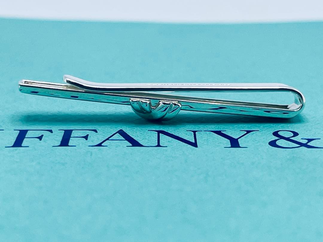 c828 美品　ティファニー　1992 シグネチャー　ネクタイピン　925