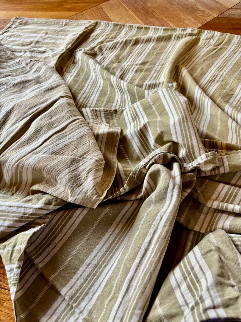 フランスアンティーク トワルドマトラ 大判 266×190cm ソファカバー等に