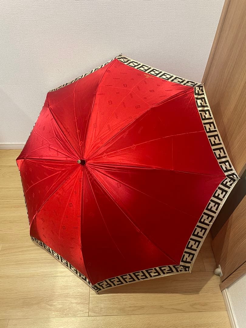 ブランドショップRMM様FENDI フェンディ ズッカ柄 折りたたみ傘 2本