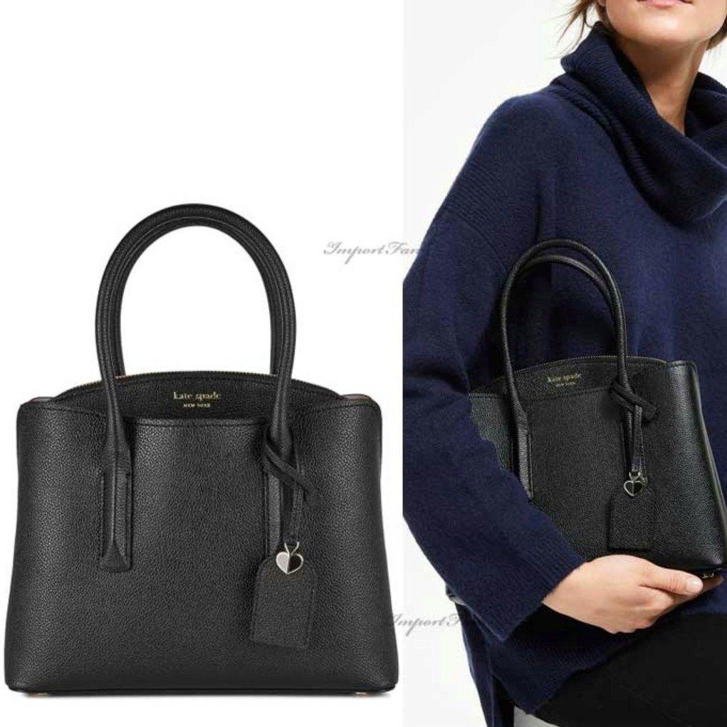 【美品】kate spade ケイトスペード　マルゴー　2way　レザー　黒