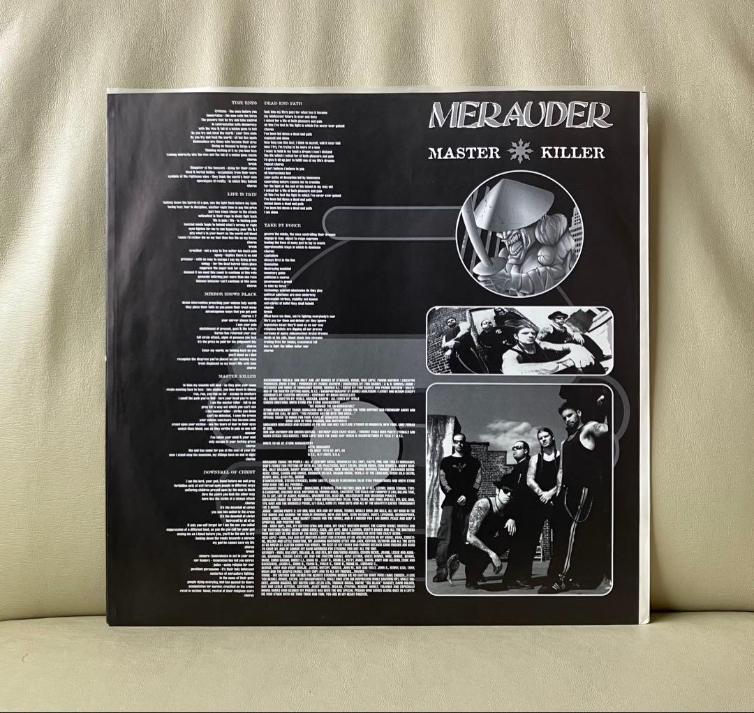 【LPオリジナル盤】Merauder – Master Killer・ハードコア