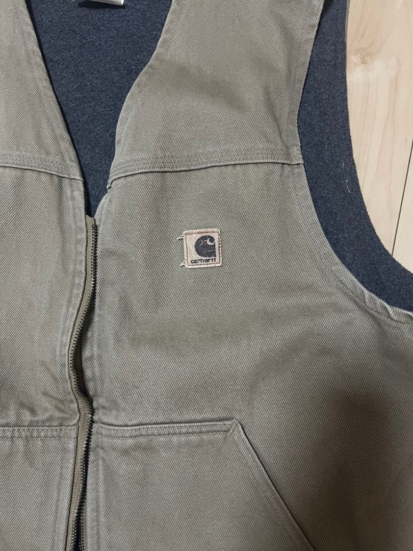 m*t様 カーハート ダック生地ベスト　90年代　アメリカ製