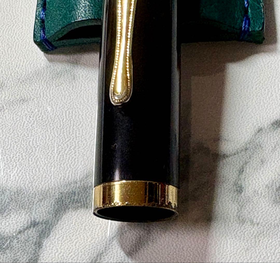 酒井栄助　手造り万年筆　14k