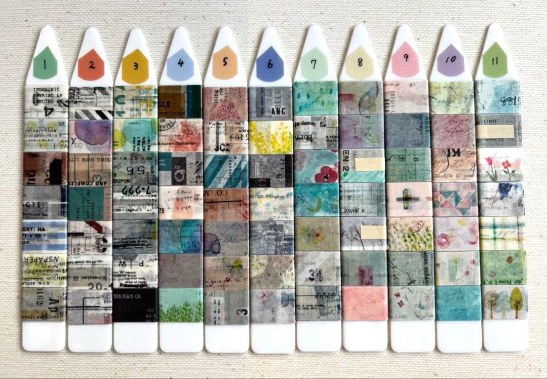 ヨハク　マスキングテープ326種類　各約30cm　お裾分け　切り売り