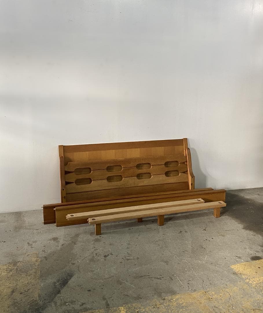 \"guillerme and chambron\" ベッド フランス ビンテージ