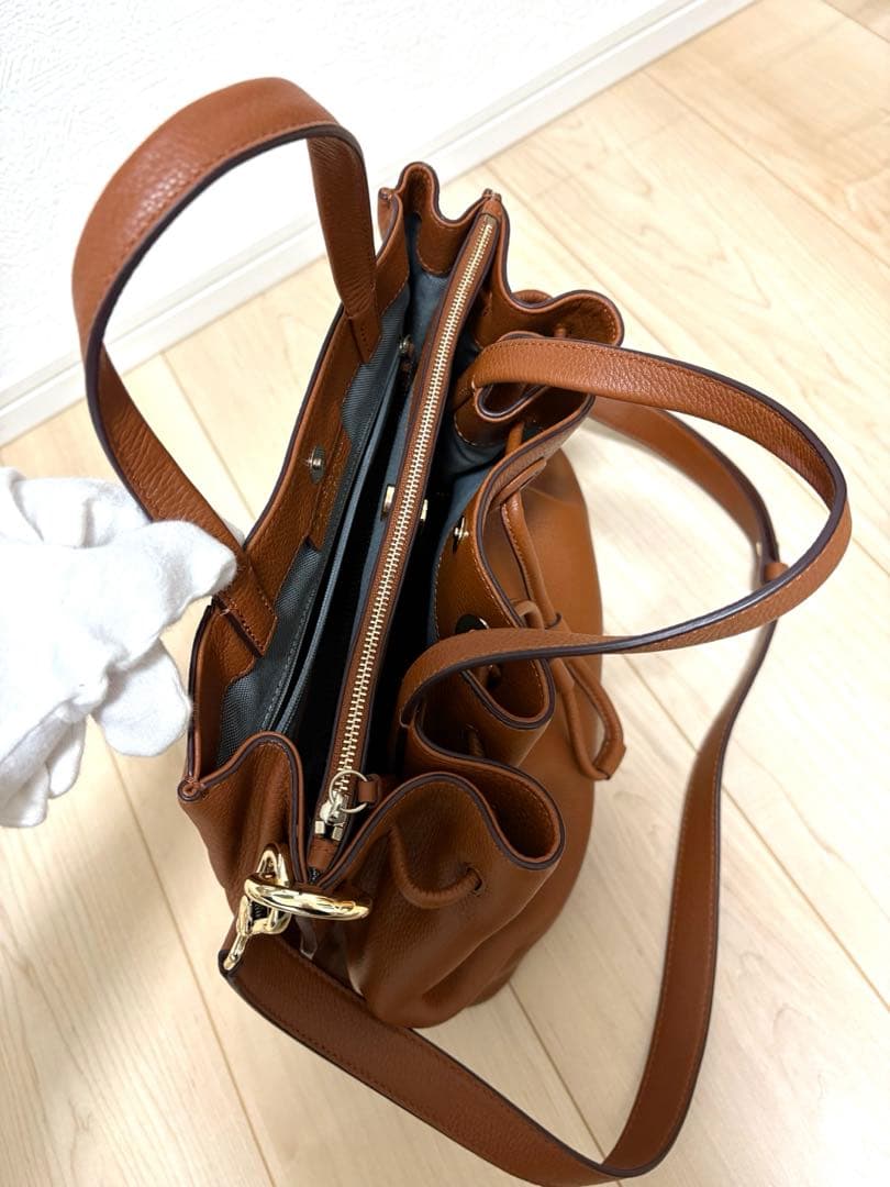 Cole Haan コールハーン レザー 2WAY ショルダーバッグ 斜めがけ可