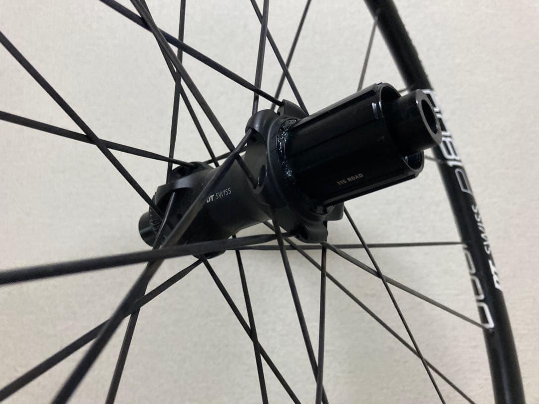 DTSWISS p1800 ディスク ホイール アルミ 前後セット 美品