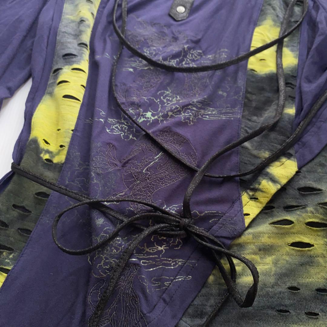 Ozz Croce archive dragon 龍 変形 ジャージーカットソー