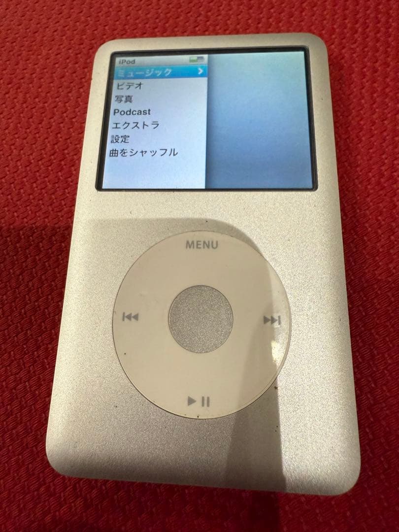 Apple iPod Classic シルバー　120G