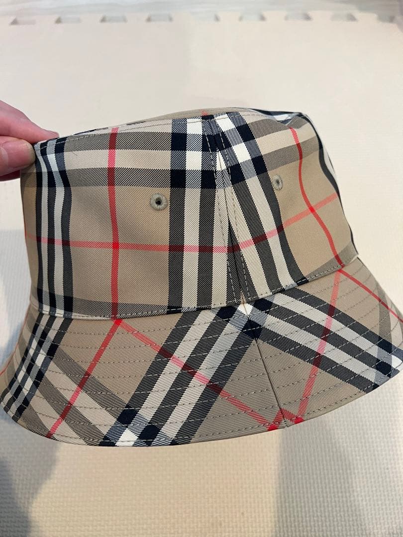 (美品)Burberry バーバリー　バケットハットL