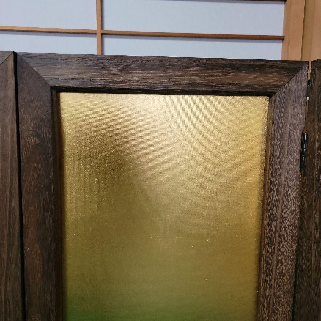 五月人形用　屏風　20号　金沢絹目　M