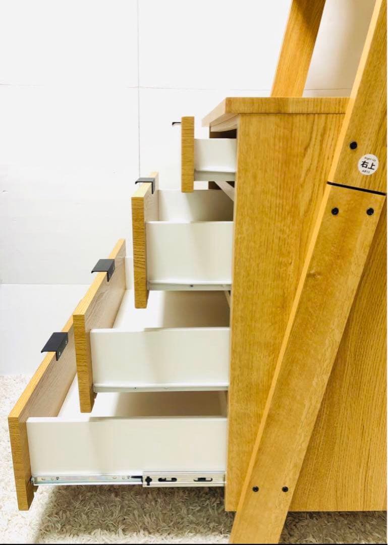 ニトリ　家具　チェストラック(エトナ 60CR LBR)