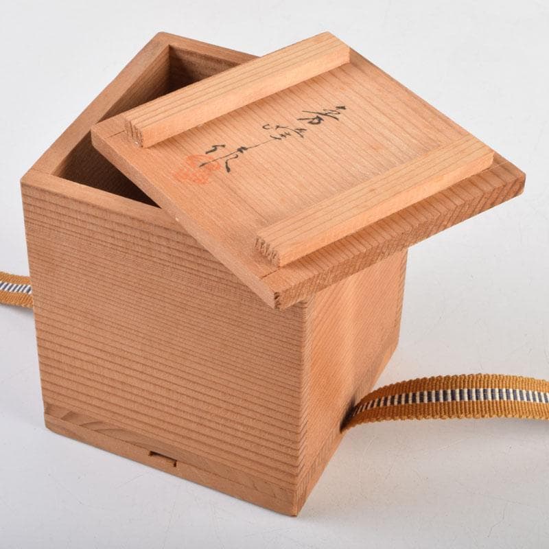 ゆき　茶道具　輪島塗　秀峰作　四君子文　棗　共箱　V　9166