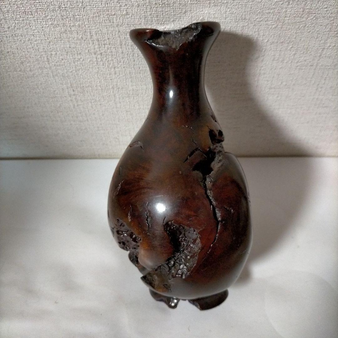 天然木瘤一輪挿し　ビンテージ