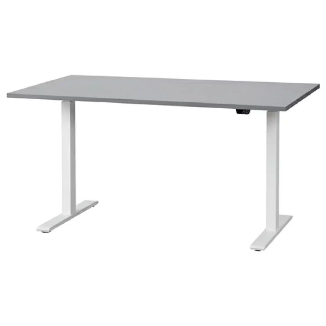 IKEA RODULF ロドゥルフ デスク 電動昇降式 グレー