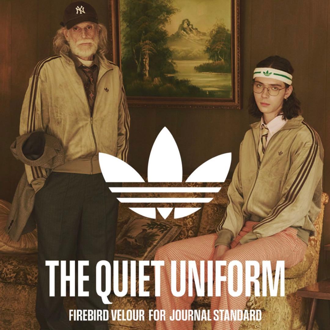 新品XL⭐️adidas × ジャーナルスタンダード ベロア トラックトップ