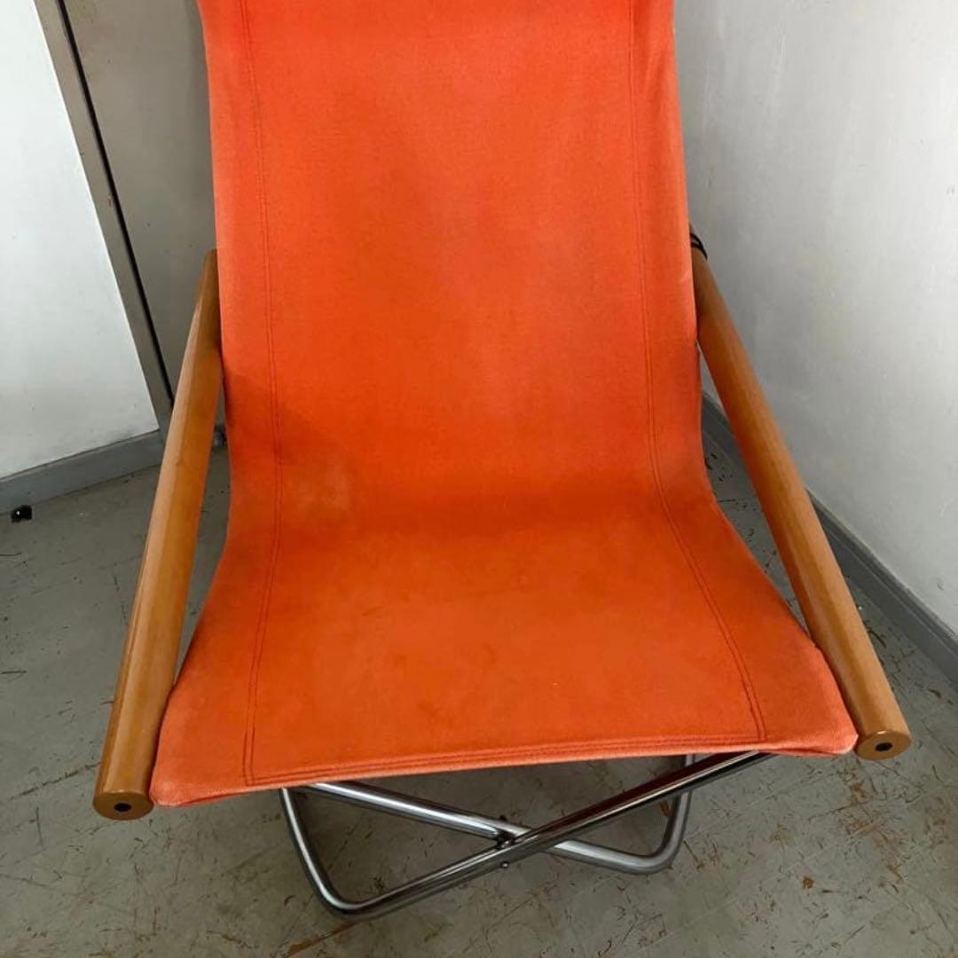 NychairX ニーチェア ロッキングチェア　ニーファニチャー製　オレンジ