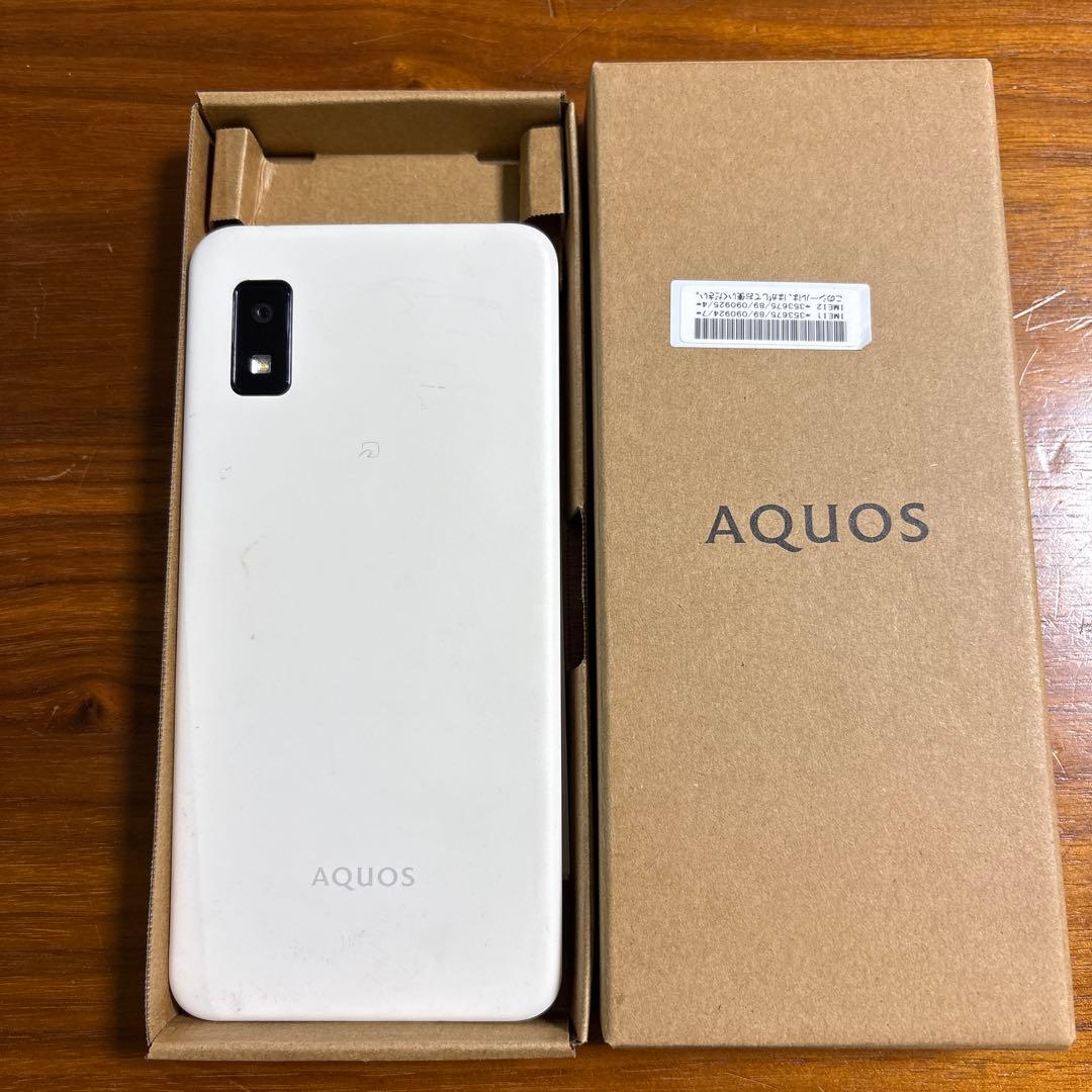 AQUOS wish3 ホワイト 美品