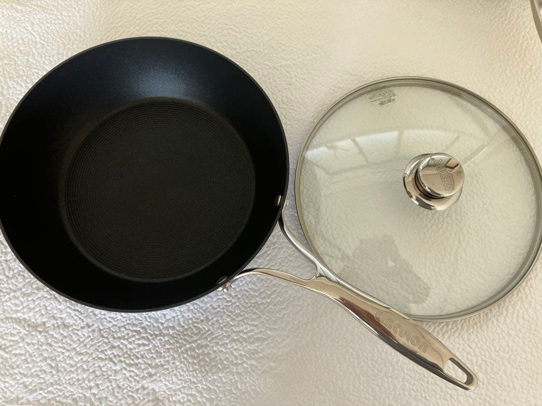 マイヤー　サーキュロン　21cmフライパンと26cmディープパンのセット