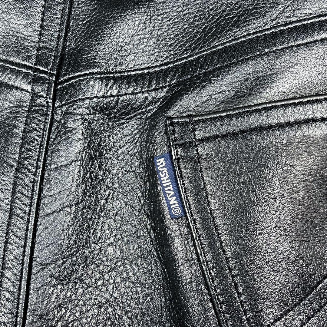 美品 クシタニ レザーパンツ ライディングパンツ レザーパッチ ウォッシャブル