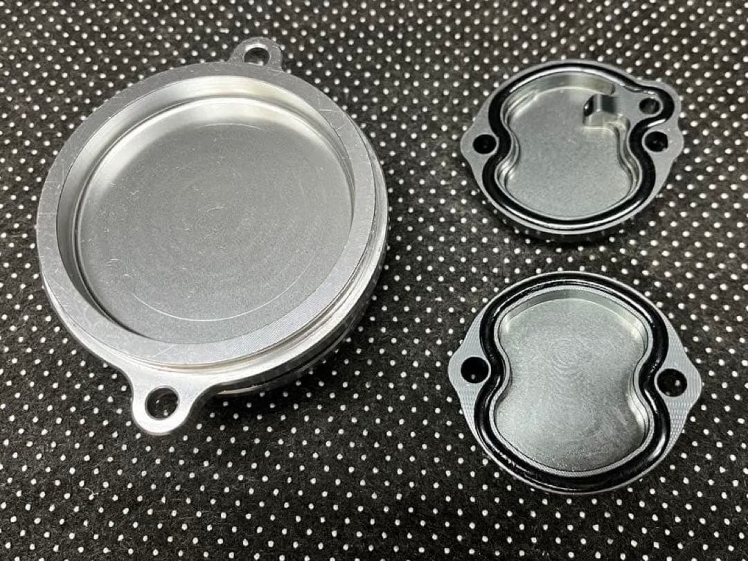 モンキー125 グロム DAX125 カブ 放熱カムカバー、タペットカバーセット