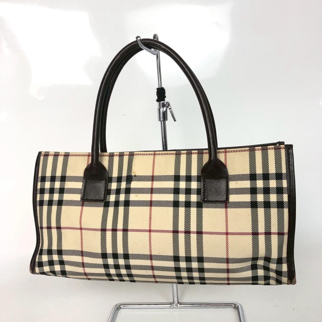 BURBERRY バーバリー ノバチェック ハンドバッグ レディース ブランド