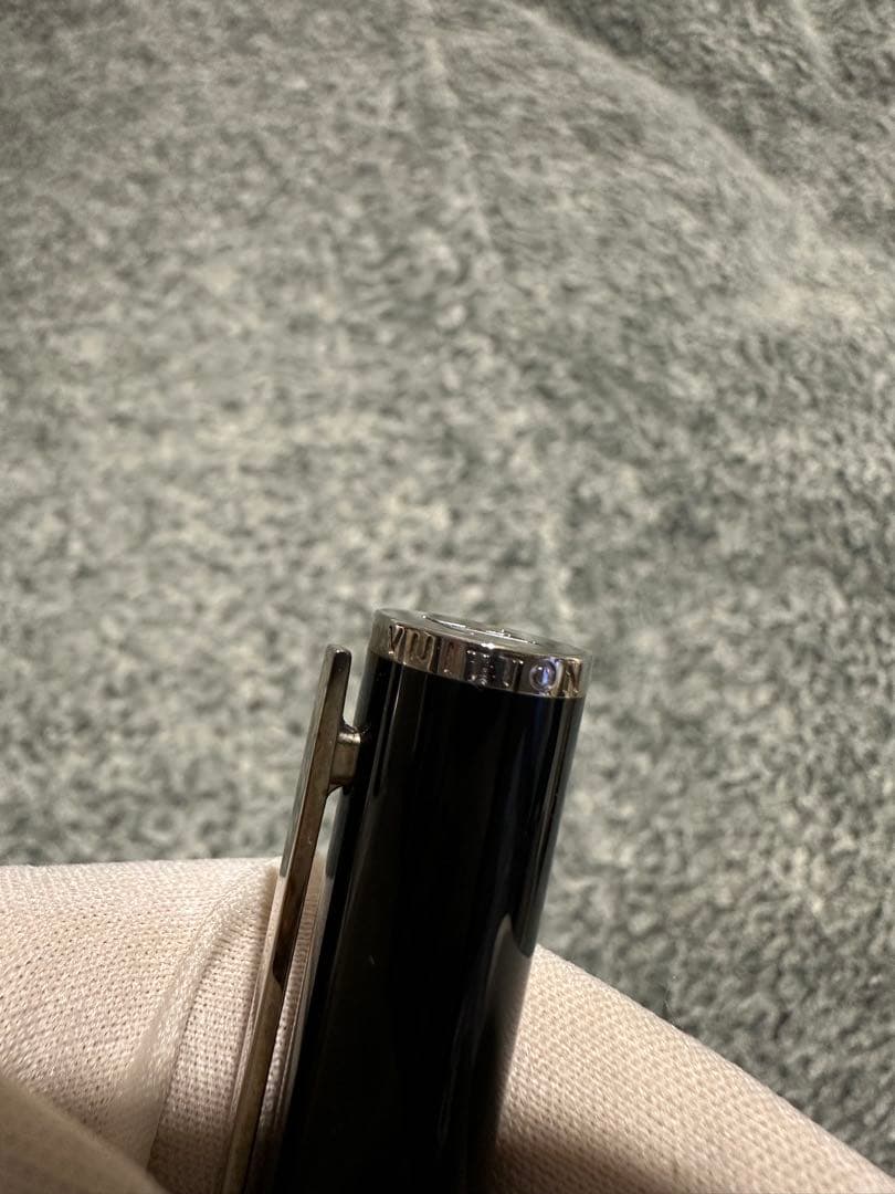 LOUIS VUITTON ボールペン ツイスト式 ブラック ヴィンテージ