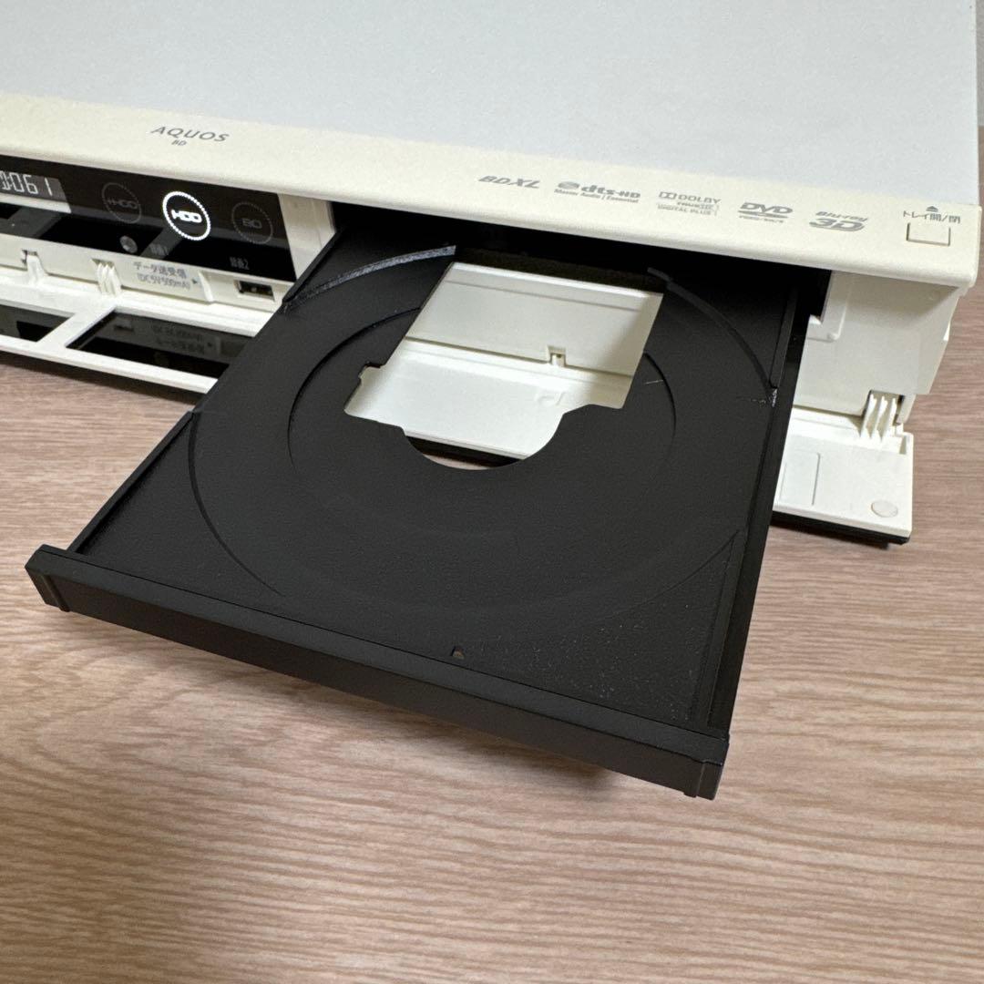 送料込 SHARP 500GB 2チューナー ブルーレイレコーダー AQUOS