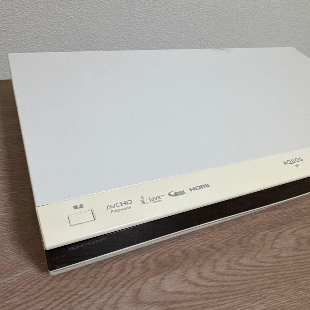 送料込 SHARP 500GB 2チューナー ブルーレイレコーダー AQUOS