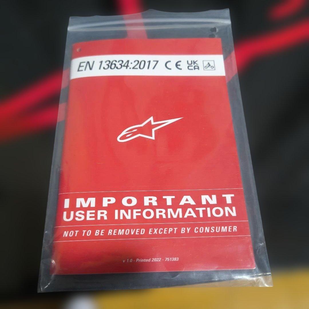 Alpinestars SMX-6 バイク用ブーツ ブラック/レッド