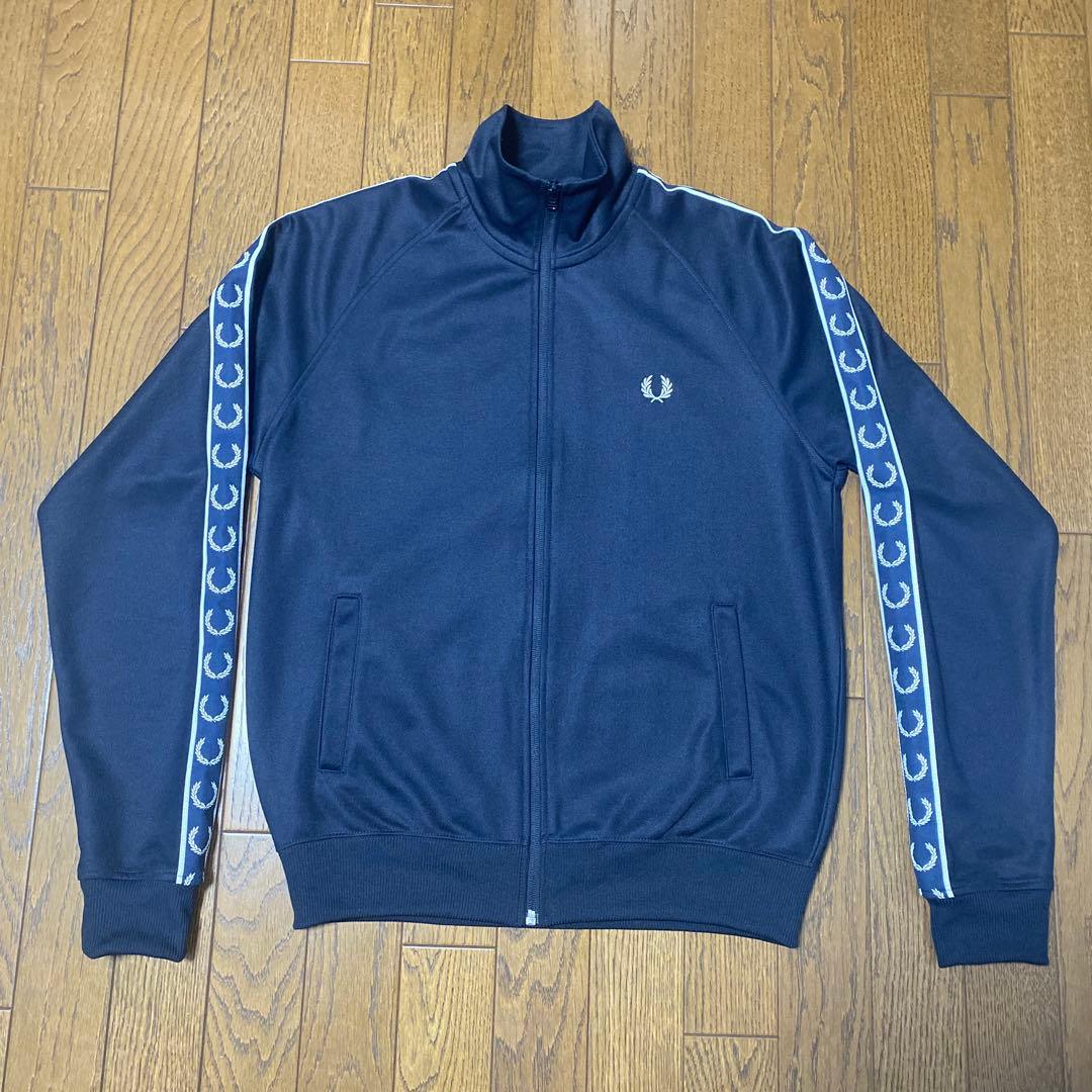 フレッドペリー　トラックジャケット　ネイビー　M