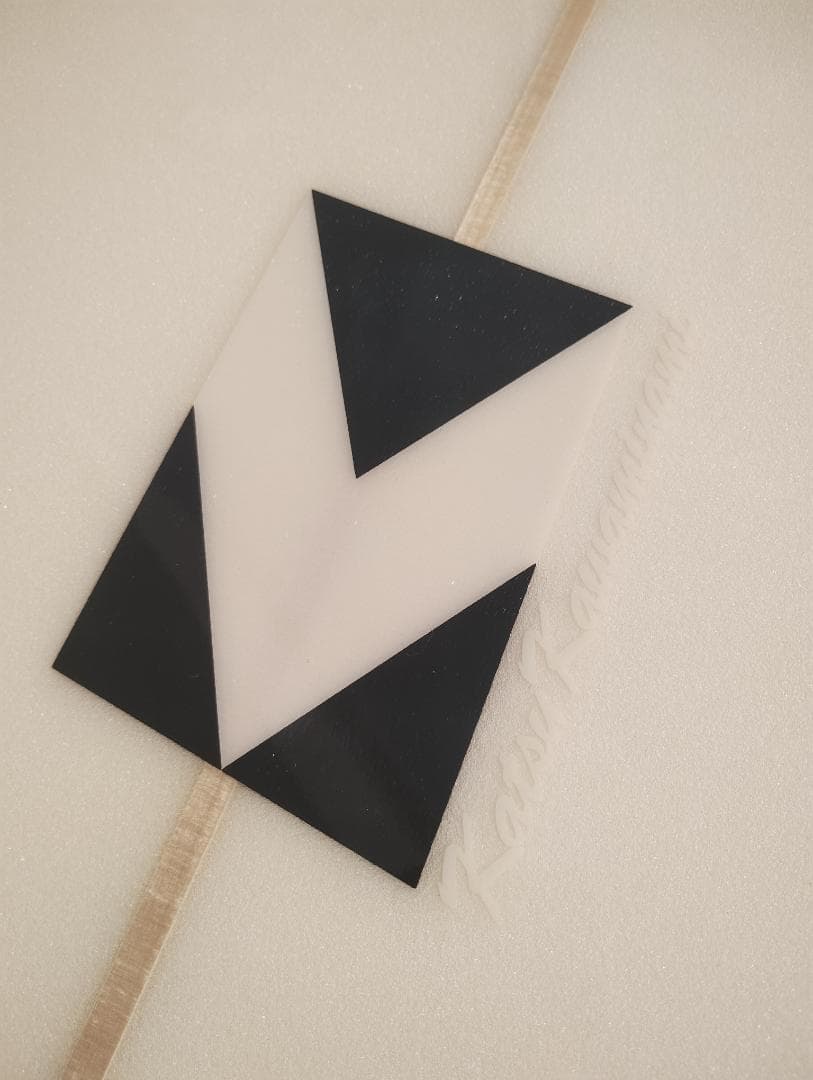 カツカワミナミ サーフボード / 5Fin BONZER 9`0